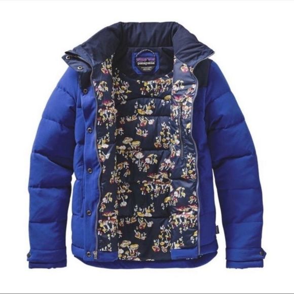 Patagonia NWT Rare Limited Edition Bivy Coat Mushroom Lining Moon Blue, Large - Picture 3 of 13